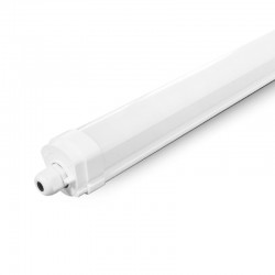 Boitier étanche LED INTEGREES Traversant 18W IP65 655 mm 4000°K IP65