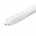 Boitier étanche LED INTEGREES Traversant 18W IP65 655 mm 4000°K IP65