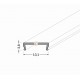 Diffuseur Type C CLIP 15,4MM NOIR 1000MM