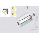 profile LED QUART-12E Blanc 1000mm