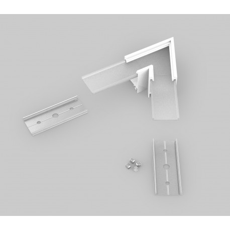 connecteur LUMI20 60 deg Blanc