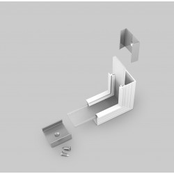 connecteur LUMI20-R 90 deg d'inclinaison Blanc