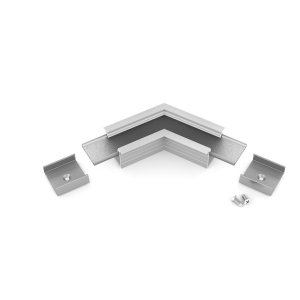 connecteur LUMI20-R 120 deg  Anodisé