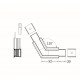 connecteur LUMI20-R 120 deg Blanc