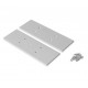 Terminaison Profile LED LUMI30-16 Metal Argent