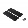 Terminaison Profile LED LUMI30-16 Metal Noir