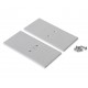 Terminaison Profile LED LUMI30-19 Metal Argent