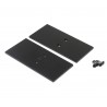 Terminaison Profile LED LUMI30-19 Metal Noir
