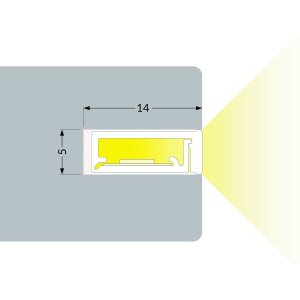 Profile LED Forme8 Blanc 1000mm