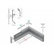 Profile LED Plinthe ALU Brut 1000mm