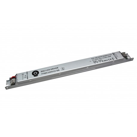 Alimentation LED 12V - 132W DC MetalCase UltraSlim DALI IP20