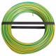 Câble Electrique 1 x 2,5mm² L100m Vert/Jaune