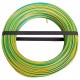 Câble Electrique 1 x 2,5mm² L100m Vert/Jaune