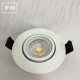 LED DIM 7W COB SPOT Orientable BBC Plafond CCT Ø75mm IP65