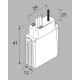 Micromodule Télévariateur Temporisable Radio 500W - Encastré