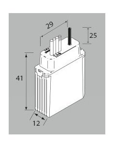 Micromodule Télévariateur Temporisable Radio 500W - Encastré 2