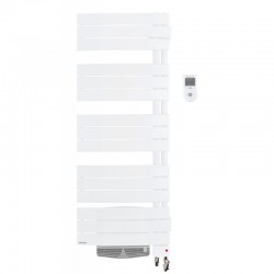 Sèche-serviettes Allure 2 mixte avec soufflerie 1750W blanc satin