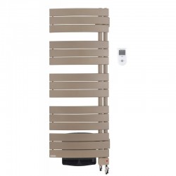 Sèche-serviettes Allure 2 mixte avec soufflerie 2000W brun sable