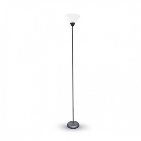 Lampe de Salon Cloche E27 Pied Noir