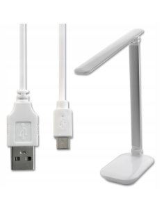 Lampe de Bureau 5W CCT Blanche USB 2