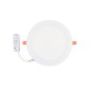 Plafonnier LED BLANC Ø 225 18W ROND CCT 5Ans Garantie