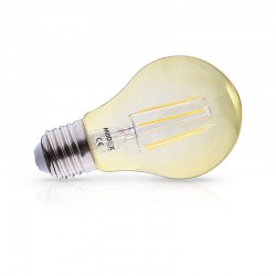 Ampoule LED E27 - Golden - Filament 8W 2700°K Dimmable Boite