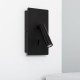 Applique Murale LED Aluminium 6W 3000°K Noire