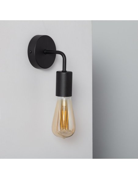 Applique Murale E27 Noir