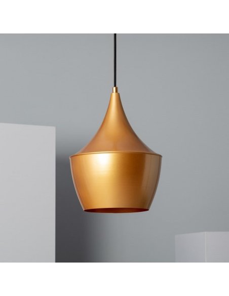 Suspension E27 Doré