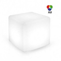 Cube Lumineux RGB Sans Fil +télécommande