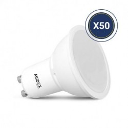 Ampoule LED 6W GU10 4000°K 120° Boite Pack de 50