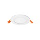 Plafonnier LED BLANC Ø 120 ROND 6 Watt 4000°K Garantie 5 Ans