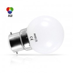Ampoule LED 1W BULB B22 RGB