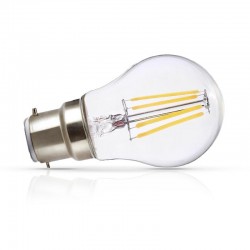 Ampoule LED COB Filament B22 - Transparent Claire - 4W 2700°K