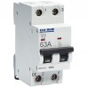 Disjoncteur 2P 63A , courbe C 4,5kA