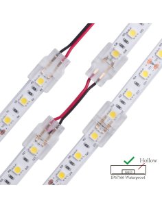 Connecteur CLIPO Câble-Bande 10/12mm 2 Pins IP67 2