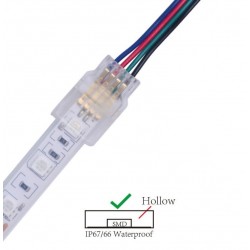 Connecteur CLIPO Câble-Bande 10/12mm 4 Pins IP67