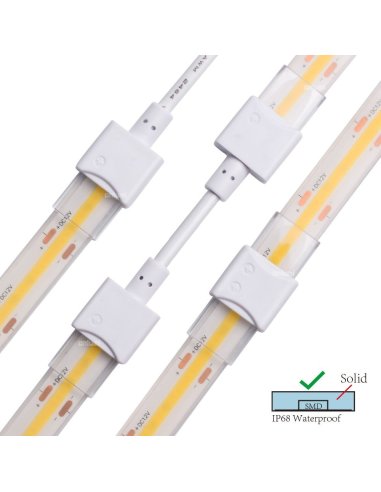 Connecteur CLIPO Câble Liaison 200mm Bande-Bande 10/12mm HD 2 Pins IP68