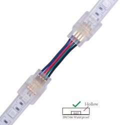 Connecteur CLIPO Câble Liaison 150mm Bande-Bande 10/12mm 4 Pins IP67