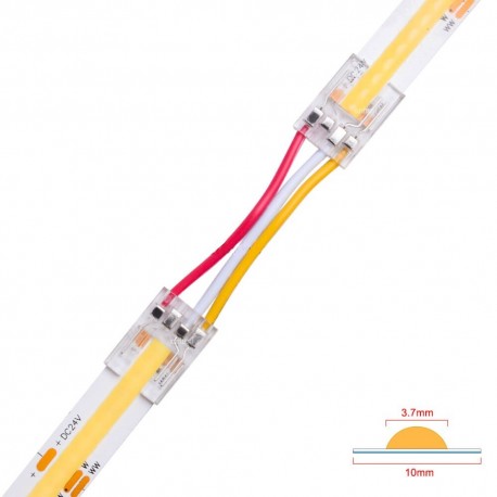 Connecteur CLIPO COB Câble Liaison 150mm 10mm HD 3 Pins IP20