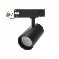 SPOT LED COB SUR RAIL 35W 230V 3000°K - Finition Noir