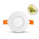 Plafonnier LED BLANC Ø 90 ROND 3 Watt 3000°K Garantie 5 Ans