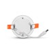 Plafonnier LED BLANC Ø 90 ROND 3 Watt 3000°K Garantie 5 Ans