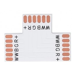 Connecteur T Shape 12mm 6 Pins a souder ou connecteur