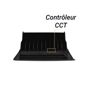 Encastrable Plafond LED 32/38W Orientable IP40/20 CCT Noir 5Ans