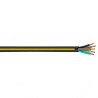 Câble Electrique 5 G 2,5mm² u1000r2v L50m Noir