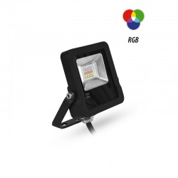Projecteur LED Noir 10 WATT IP65 RGB