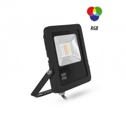 Projecteur LED Noir 30 WATT IP65 RGB