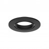 Collerette Ronde Noir Inclinable Pour Spot ÉCLAT II