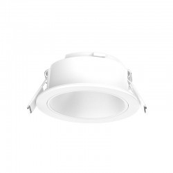 Collerette Basse Luminance Rond/Rond Blanc/Blanc Pour Spot ÉCLAT II